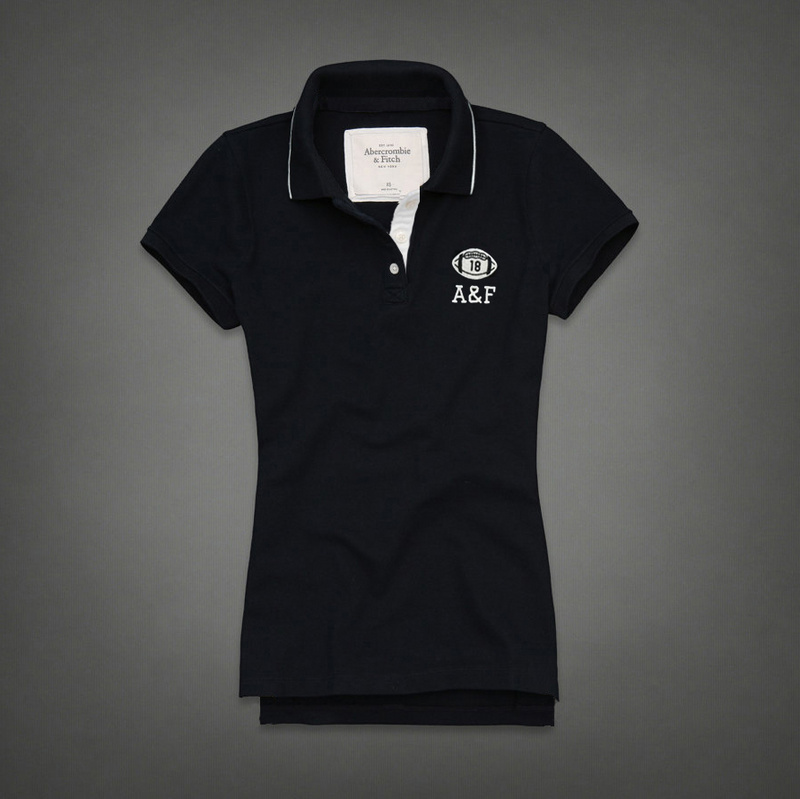 Abercrombie Fitch Mujeres Polo Corto Remera AF8420